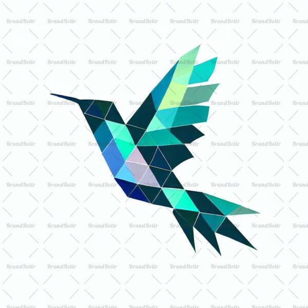 Geometrischer Kolibri